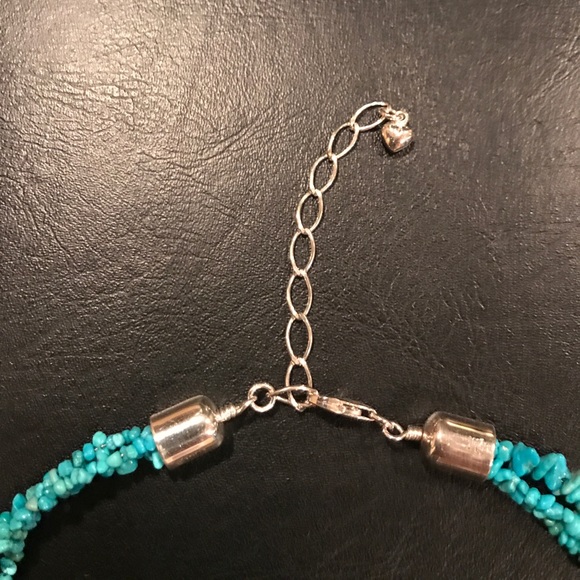 DTR - 3 Strand Natural Turquoise Necklace - Picture 5 of 6